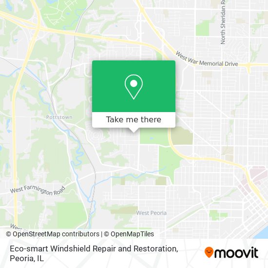 Eco-smart Windshield Repair and Restoration map