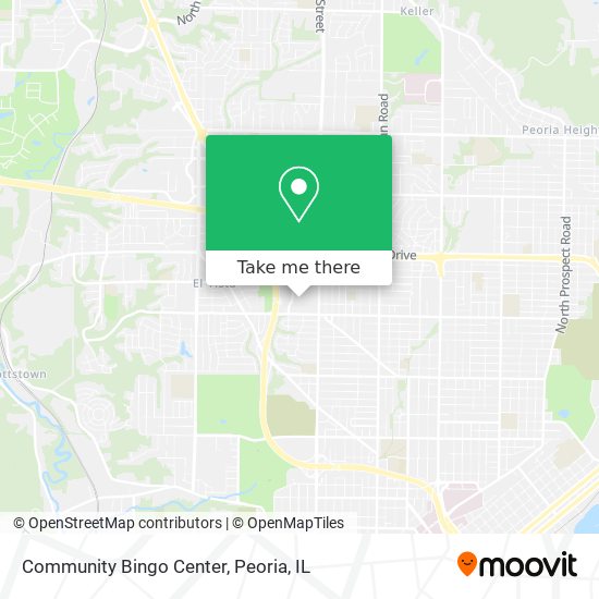 Mapa de Community Bingo Center
