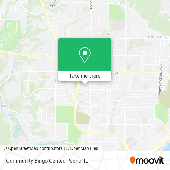 Community Bingo Center map