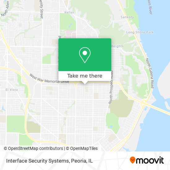 Interface Security Systems map