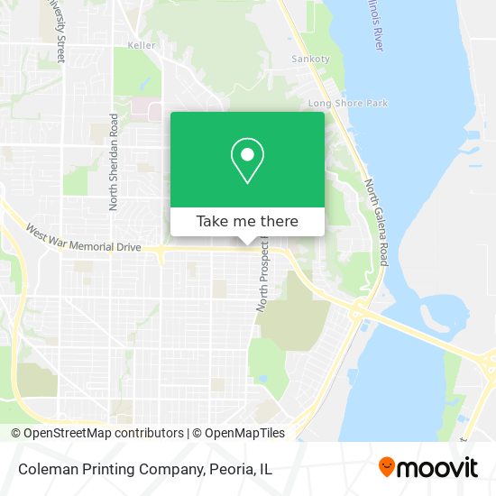 Mapa de Coleman Printing Company