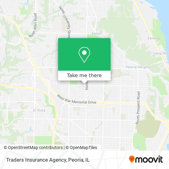 Mapa de Traders Insurance Agency