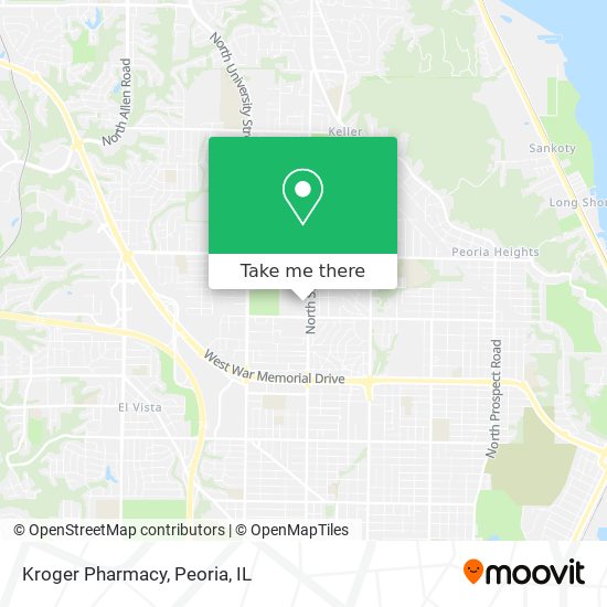 Kroger Pharmacy map