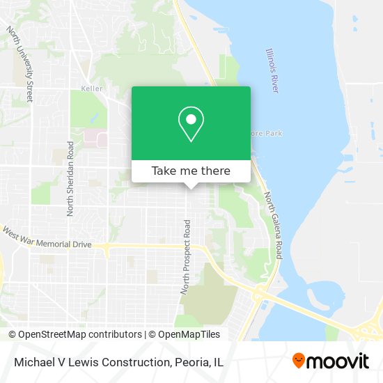 Michael V Lewis Construction map