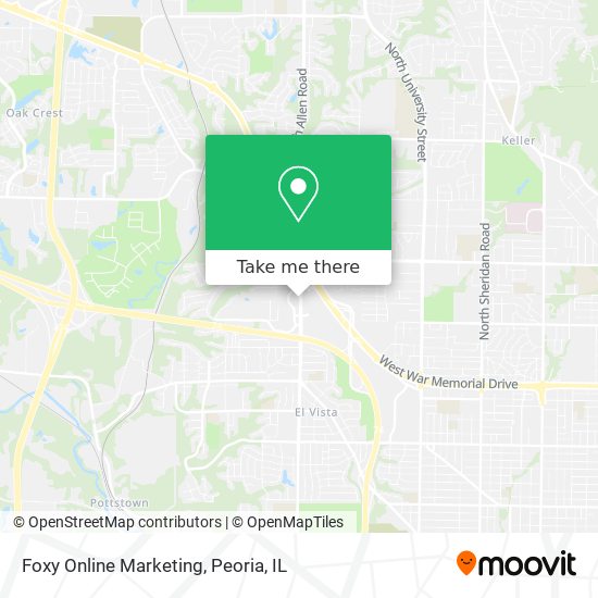Mapa de Foxy Online Marketing