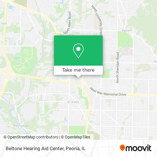 Beltone Hearing Aid Center map