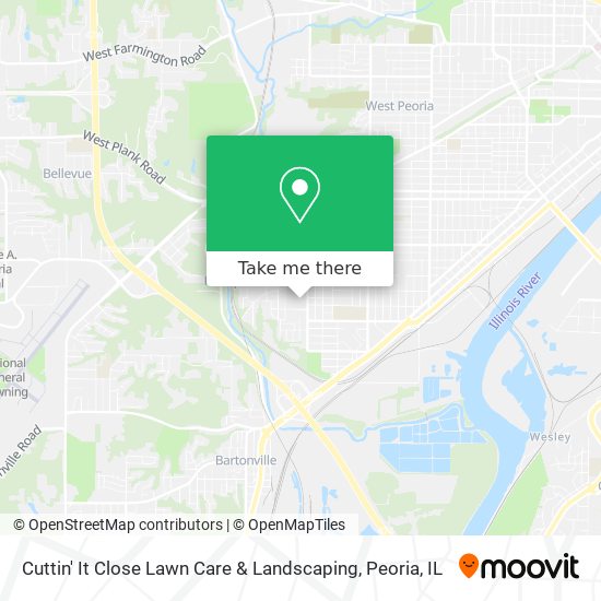 Mapa de Cuttin' It Close Lawn Care & Landscaping