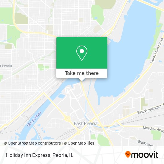 Holiday Inn Express map