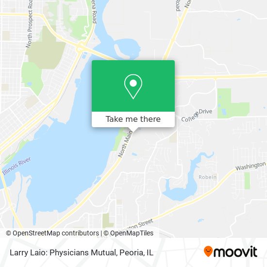 Larry Laio: Physicians Mutual map