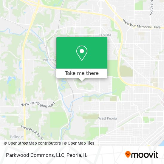 Mapa de Parkwood Commons, LLC