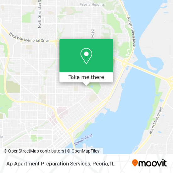 Ap Apartment Preparation Services map