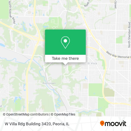 Mapa de W Villa Rdg Building 3420