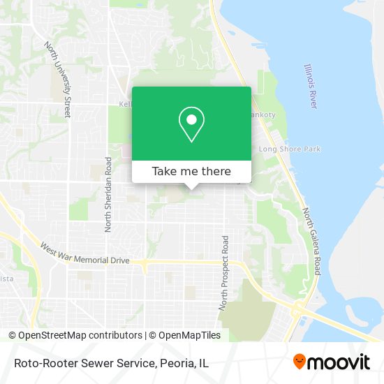 Roto-Rooter Sewer Service map
