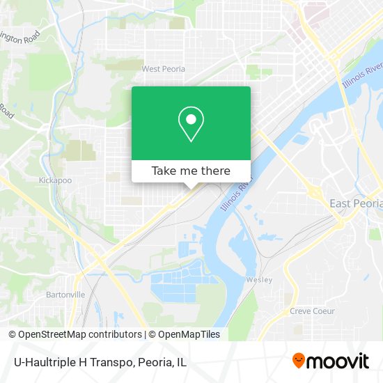 U-Haultriple H Transpo map