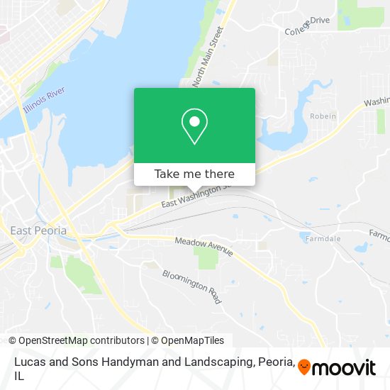 Lucas and Sons Handyman and Landscaping map