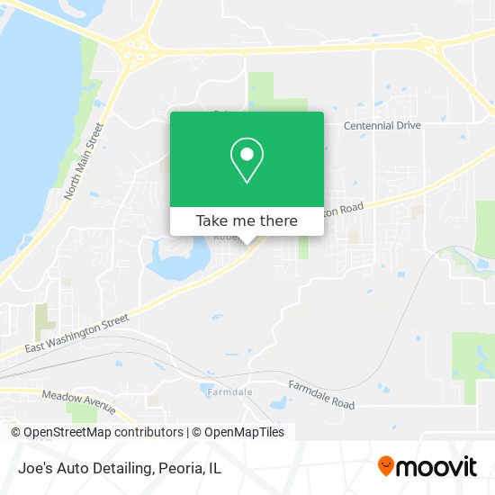 Joe's Auto Detailing map