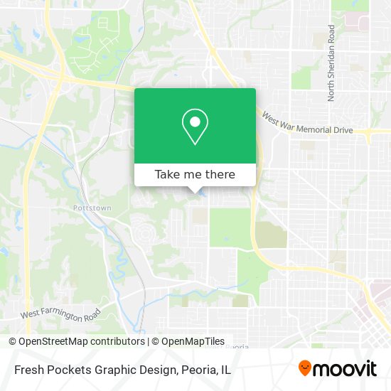 Fresh Pockets Graphic Design map