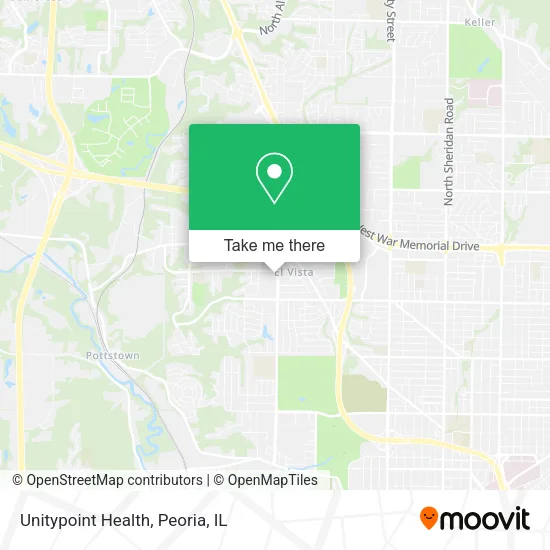 Unitypoint Health map