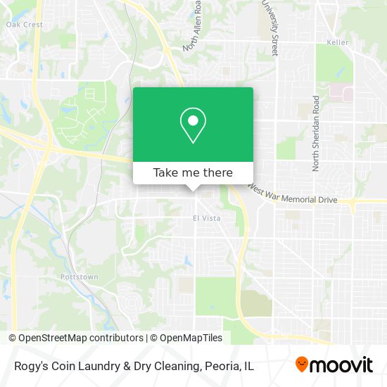 Rogy's Coin Laundry & Dry Cleaning map
