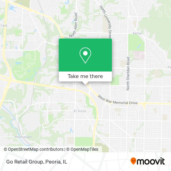 Go Retail Group map