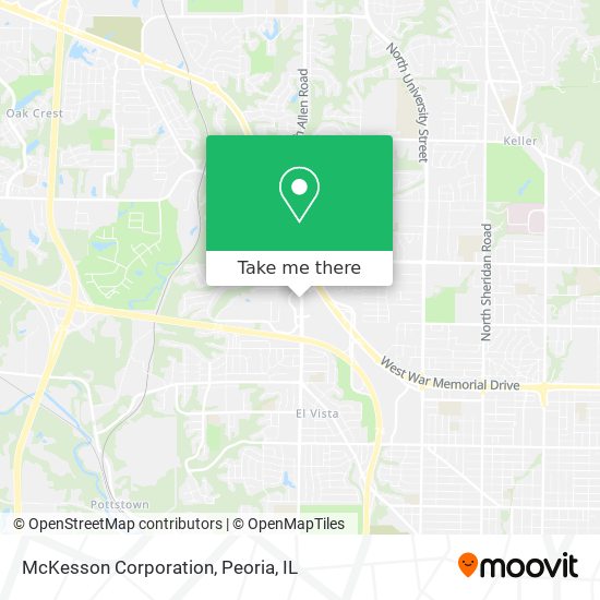 McKesson Corporation map