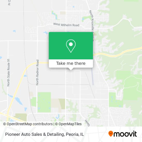 Pioneer Auto Sales & Detailing map