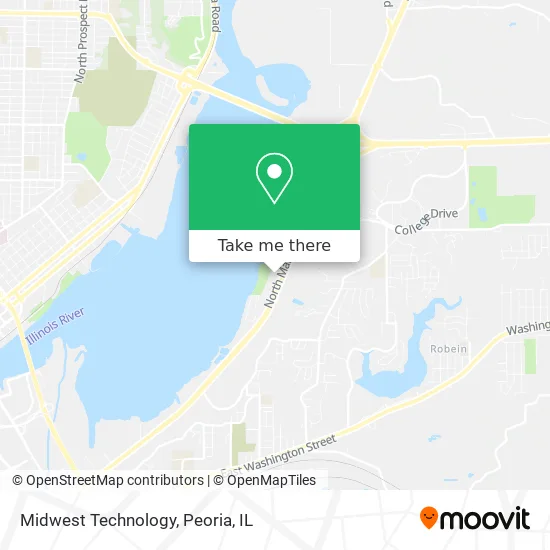 Midwest Technology map