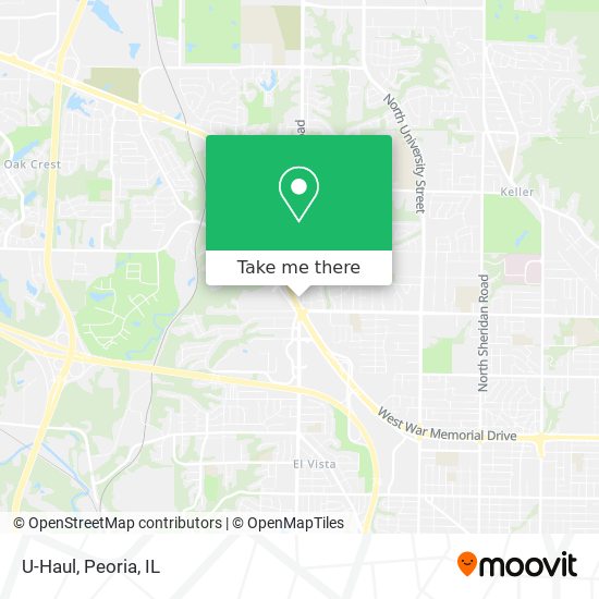 U-Haul map