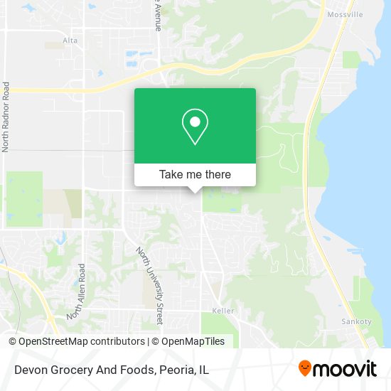 Devon Grocery And Foods map