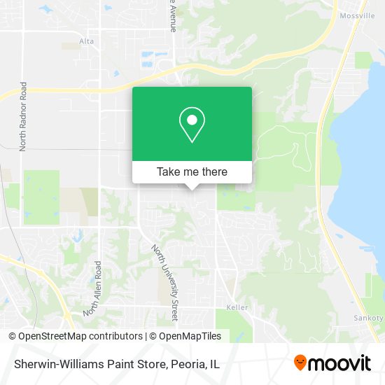 Sherwin-Williams Paint Store map