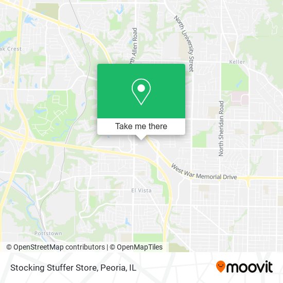 Mapa de Stocking Stuffer Store