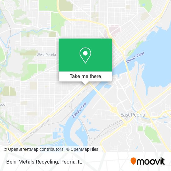 Behr Metals Recycling map