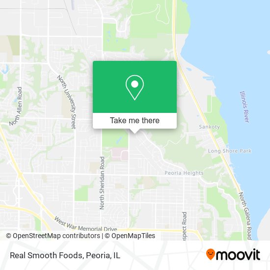 Real Smooth Foods map