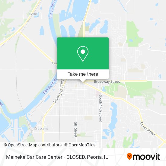 Meineke Car Care Center - CLOSED map