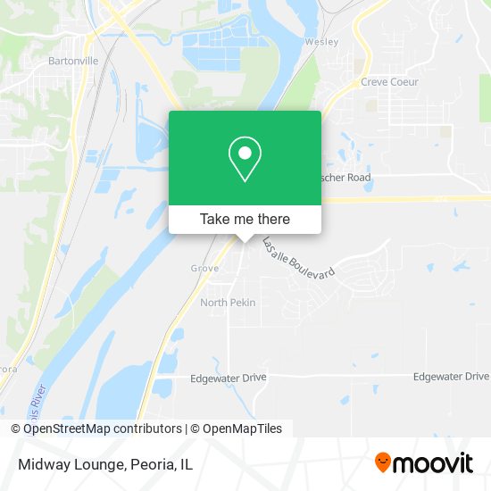 Midway Lounge map