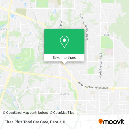 Tires Plus Total Car Care map