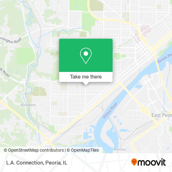 L.A. Connection map