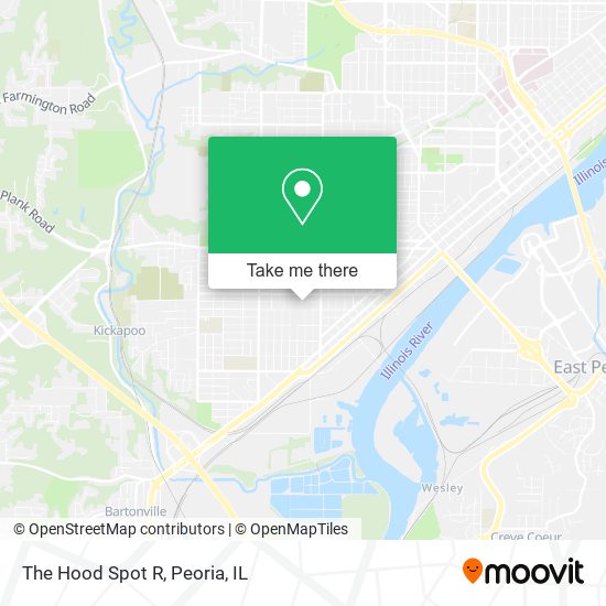 The Hood Spot R map