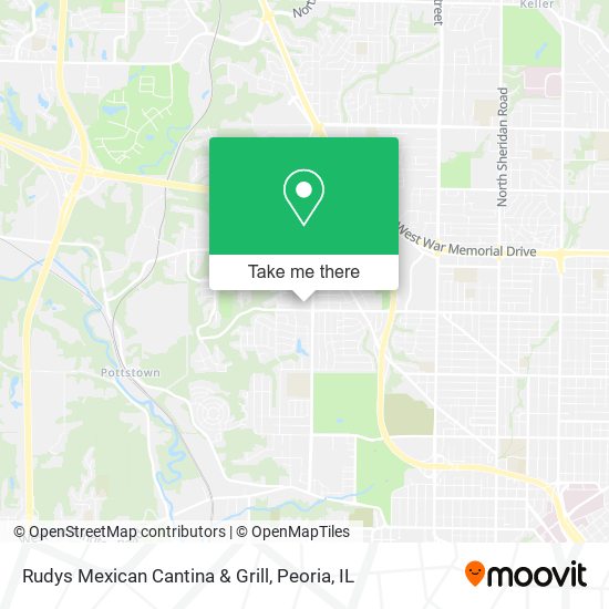 Rudys Mexican Cantina & Grill map