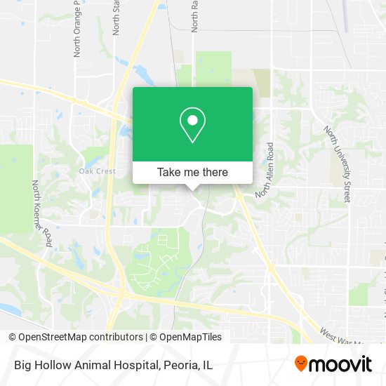 Mapa de Big Hollow Animal Hospital