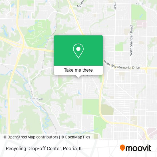 Recycling Drop-off Center map