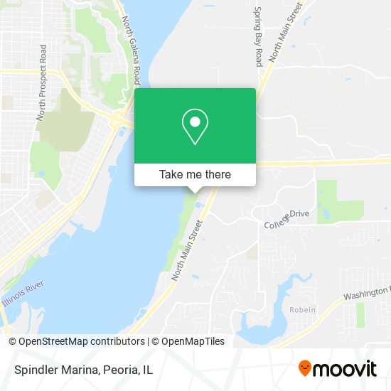 Spindler Marina map