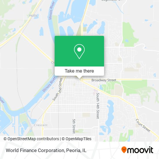 World Finance Corporation map