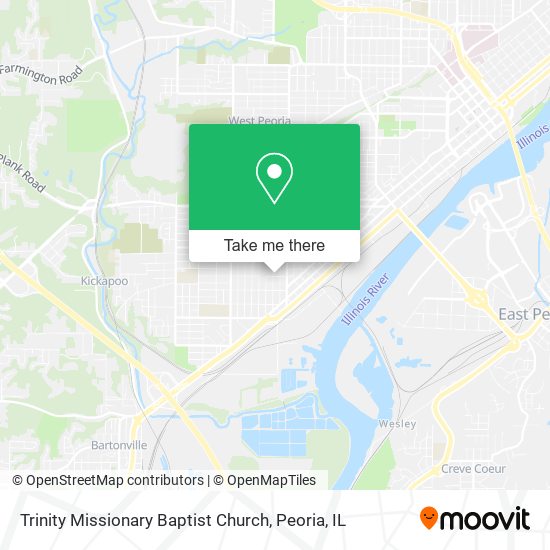 Mapa de Trinity Missionary Baptist Church