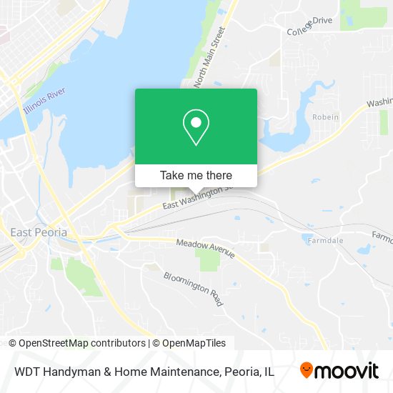 Mapa de WDT Handyman & Home Maintenance