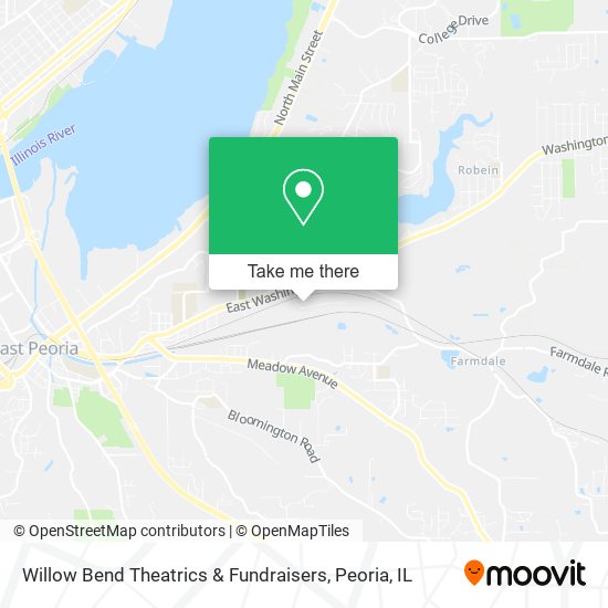 Willow Bend Theatrics & Fundraisers map