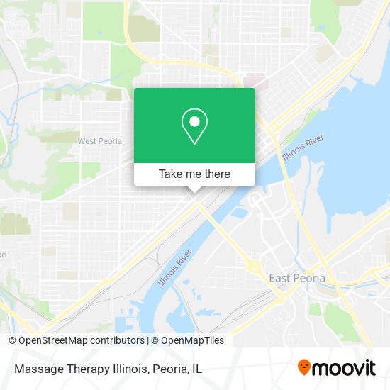 Massage Therapy Illinois map