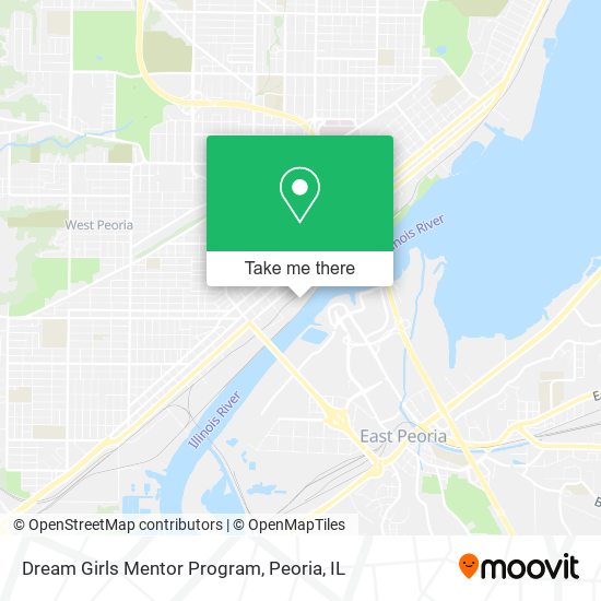 Dream Girls Mentor Program map