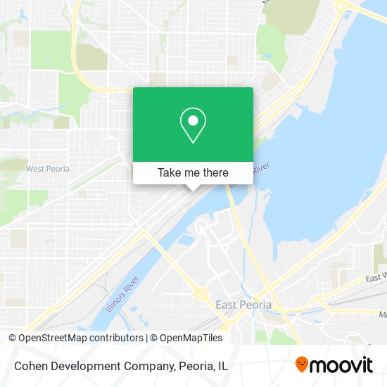 Cohen Development Company map