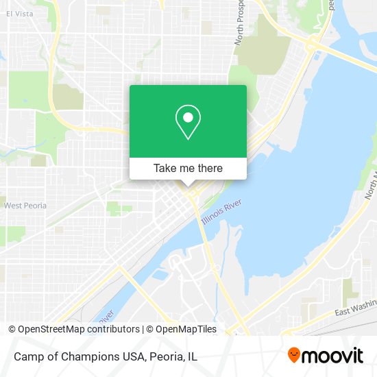 Mapa de Camp of Champions USA